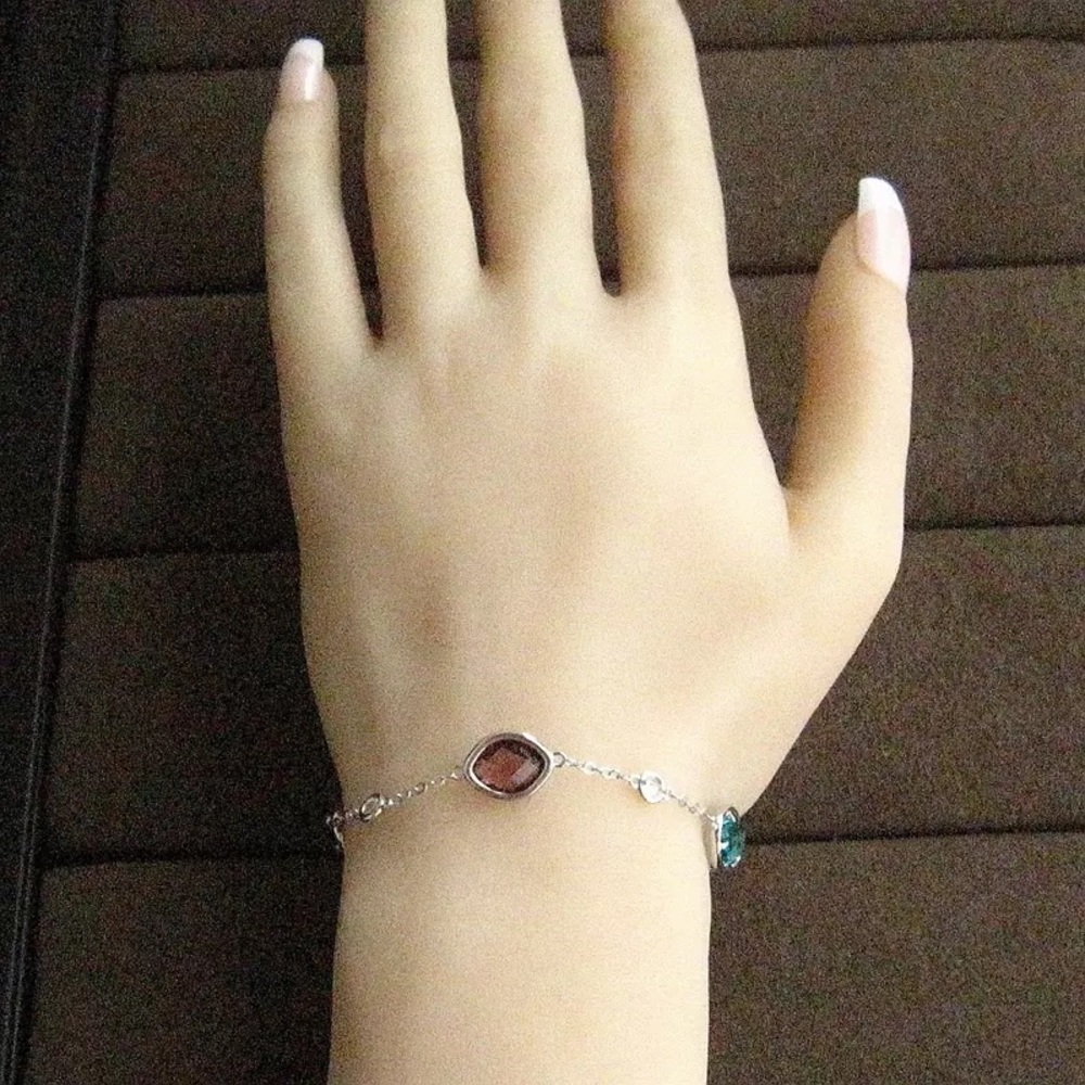 Marquise Gemstone Bracelet - Picture 5 of 7